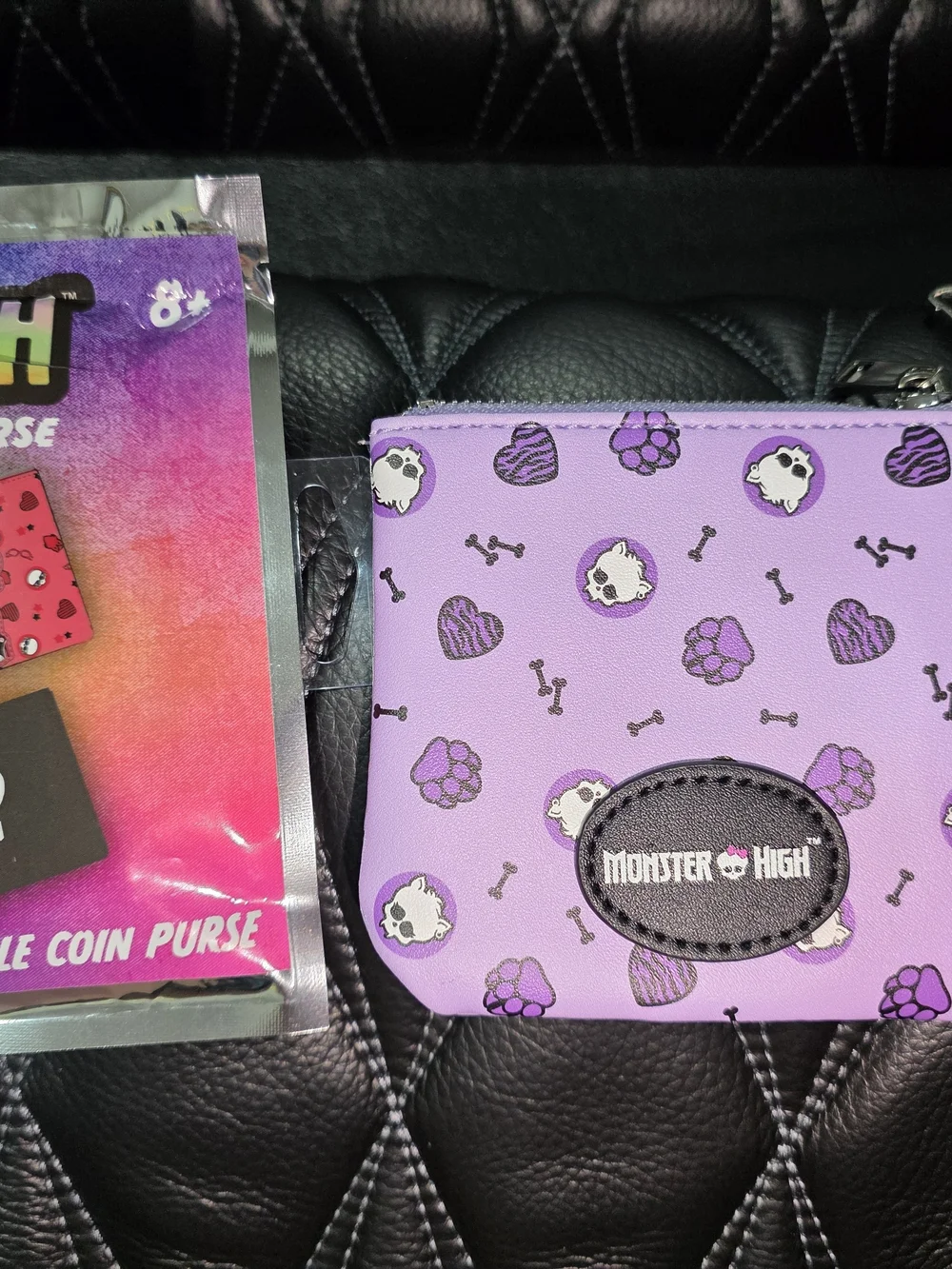 Monster High Collectible Purple Coin Purse